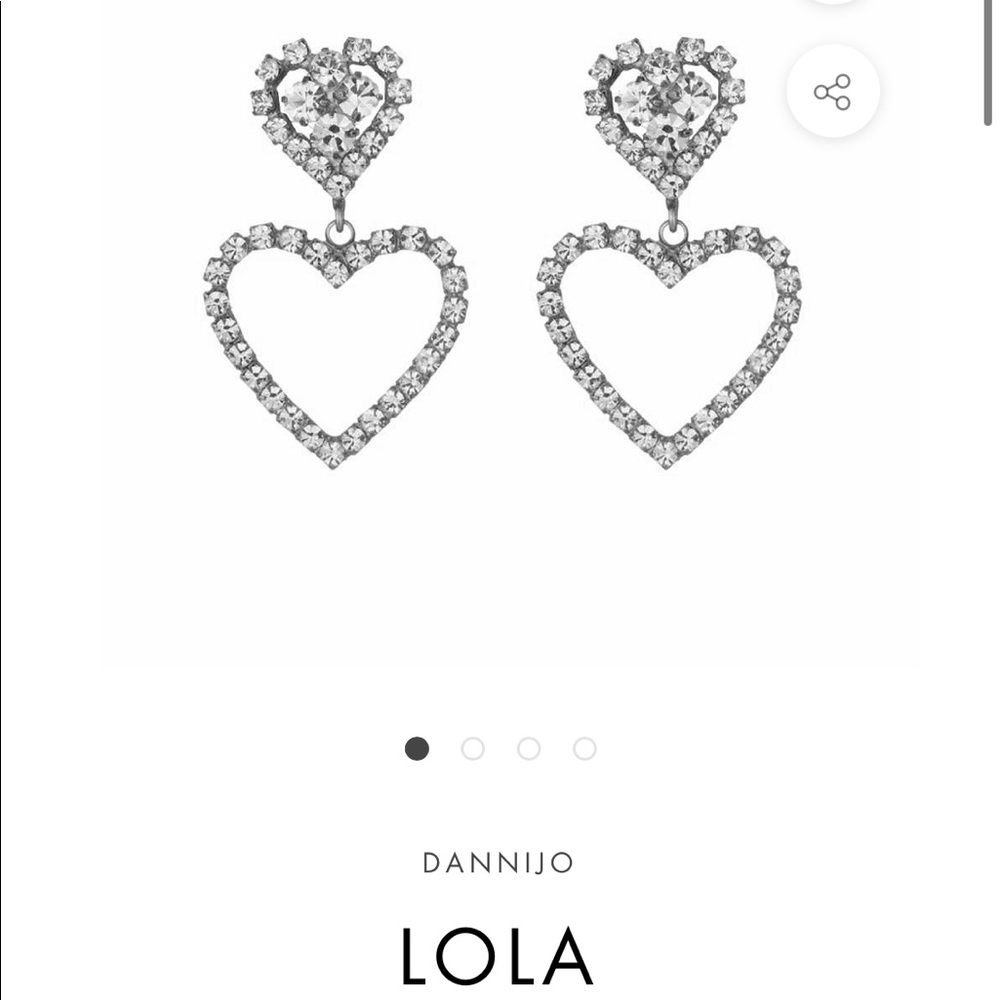 DANNIJO Lola Heart Earrings